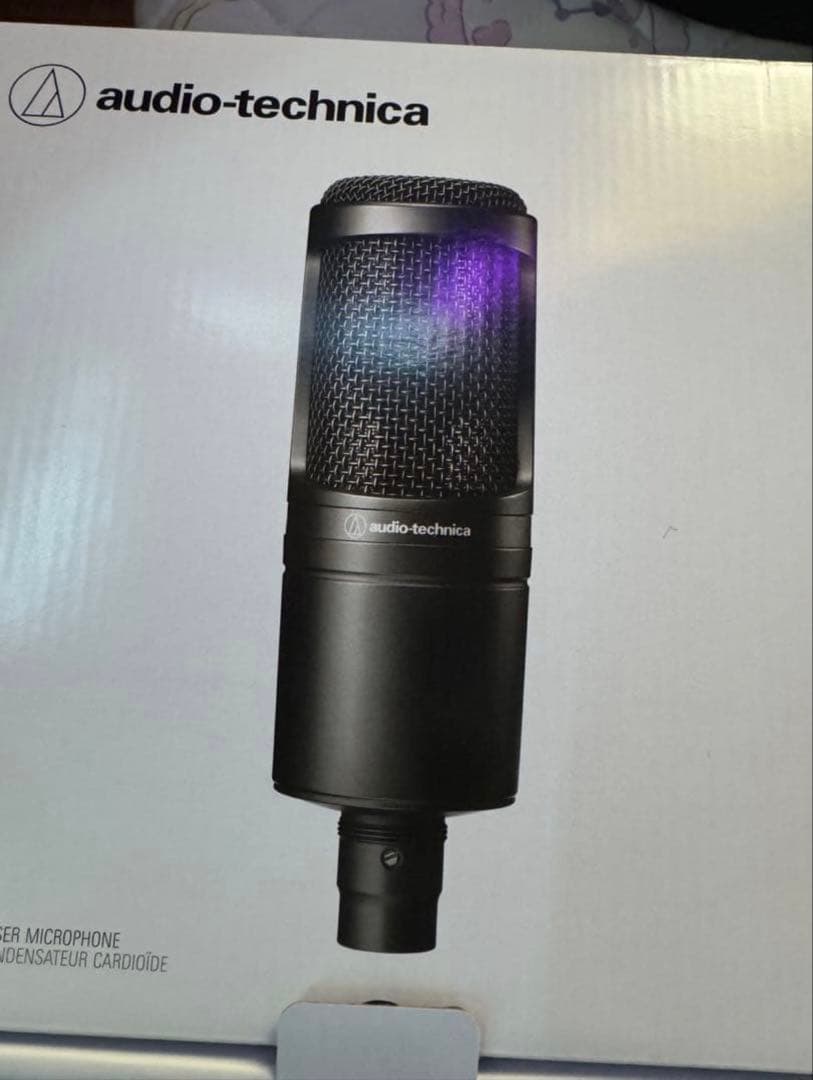 【AT2020】オーディオテクニカ　コンデンサーマイク