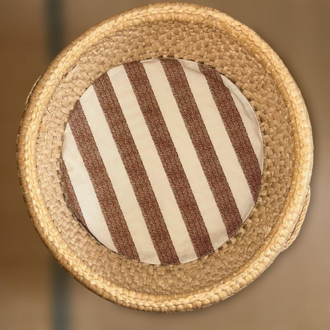 猫ちぐら　縄編み仕様