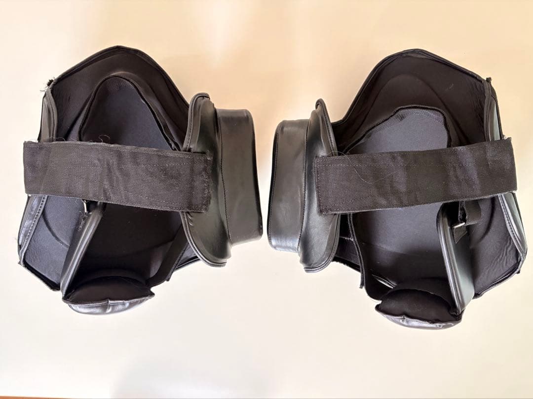 BODYMAKER ローキックガード ブラック×ゴールド