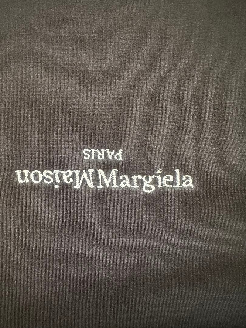 AMGMaison Margiela 10 刺繍ロゴTシャツ ブラック