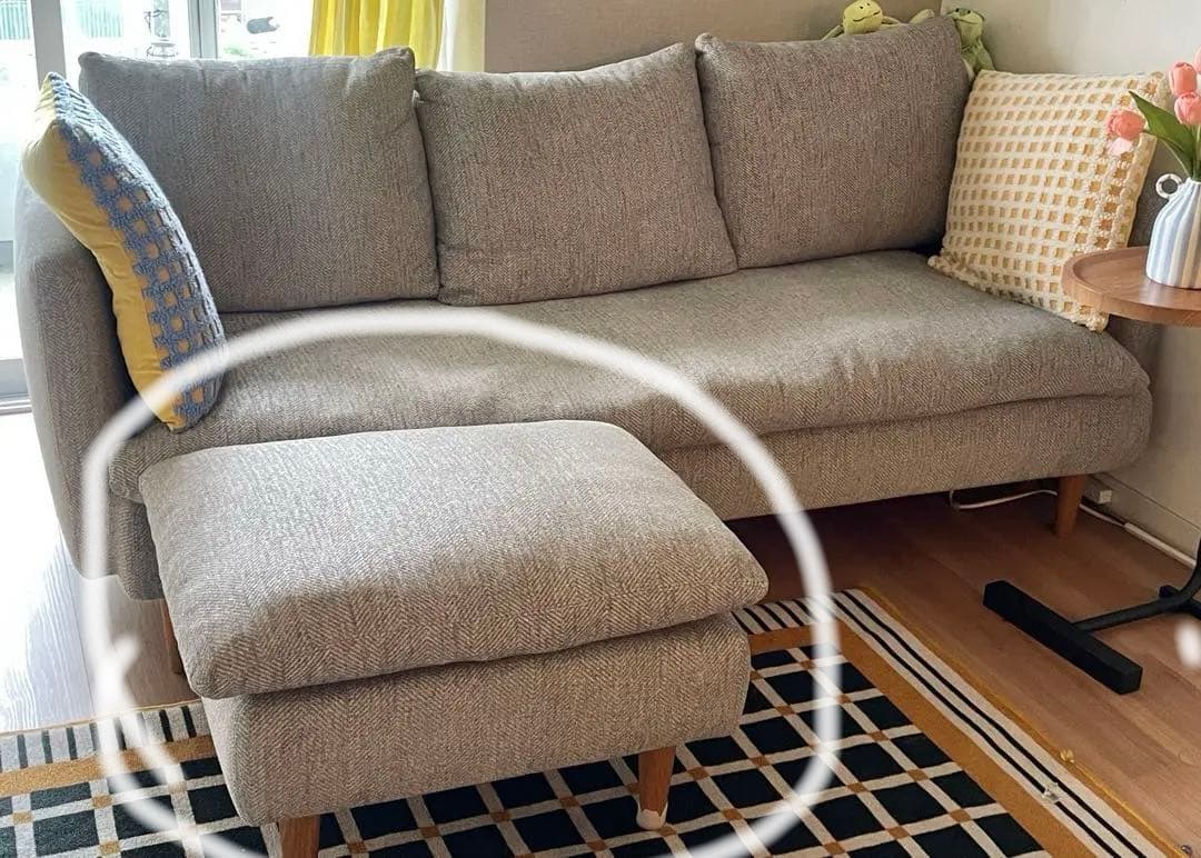 【unico/ウニコ】RAUFA（ラウファ）オットマン