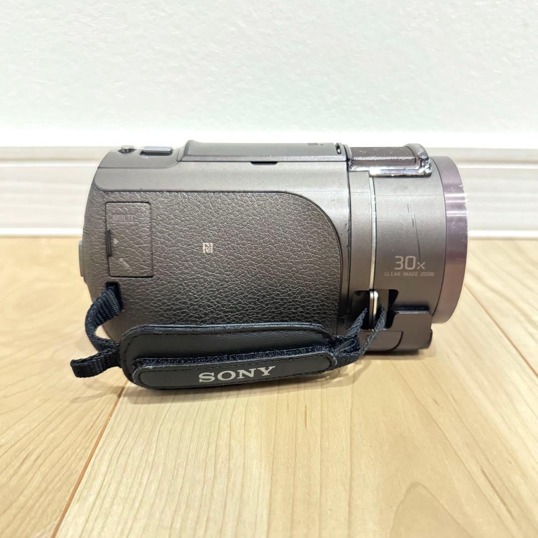 【良品】　SONY ソニー　4Kビデオカメラ FDR-AX45 Wi-Fi対応