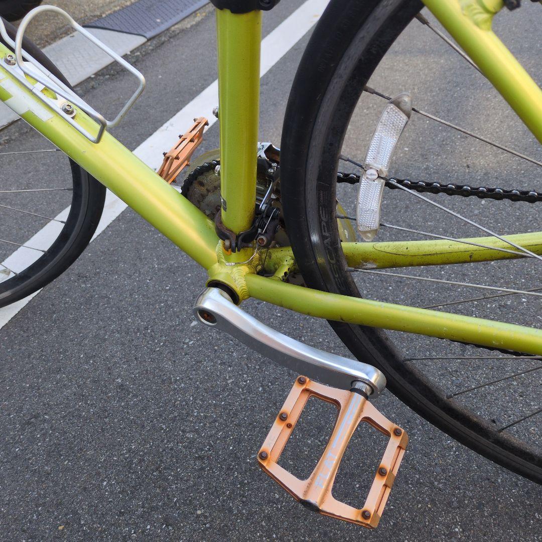 GIANT クロスバイク 3×8　ライムグリーン　杉並区引き取り限定