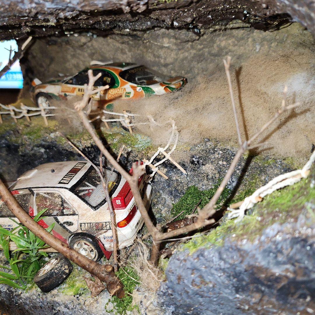 1/24 　ラリー　ジオラマ