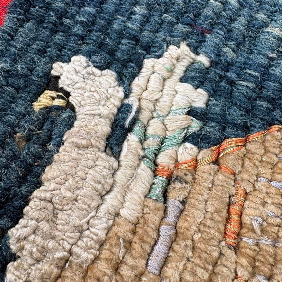 山鹿清華 タペストリー 手織錦 壁掛け 希少