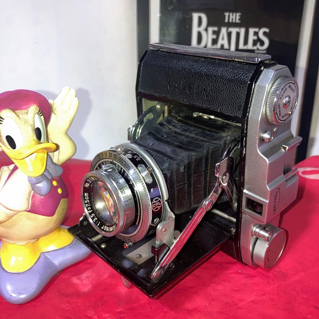 ヴィンテージ蛇腹WALCON COPAL中判カメラNitto kogaku完動品