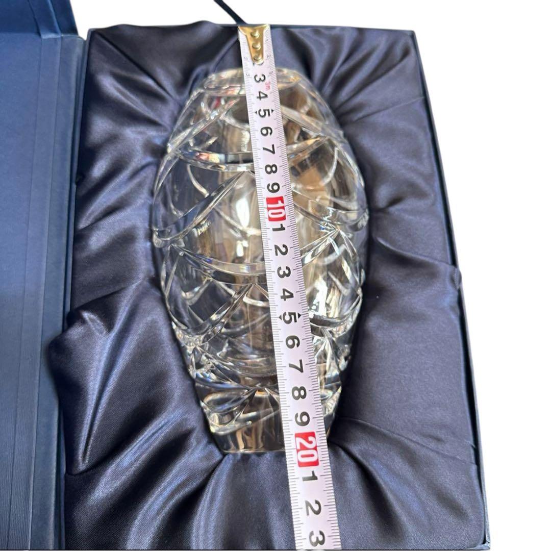 FABERGÉ クリスタル卵型彫刻ファベルジェ　FABERGE ガラス瓶