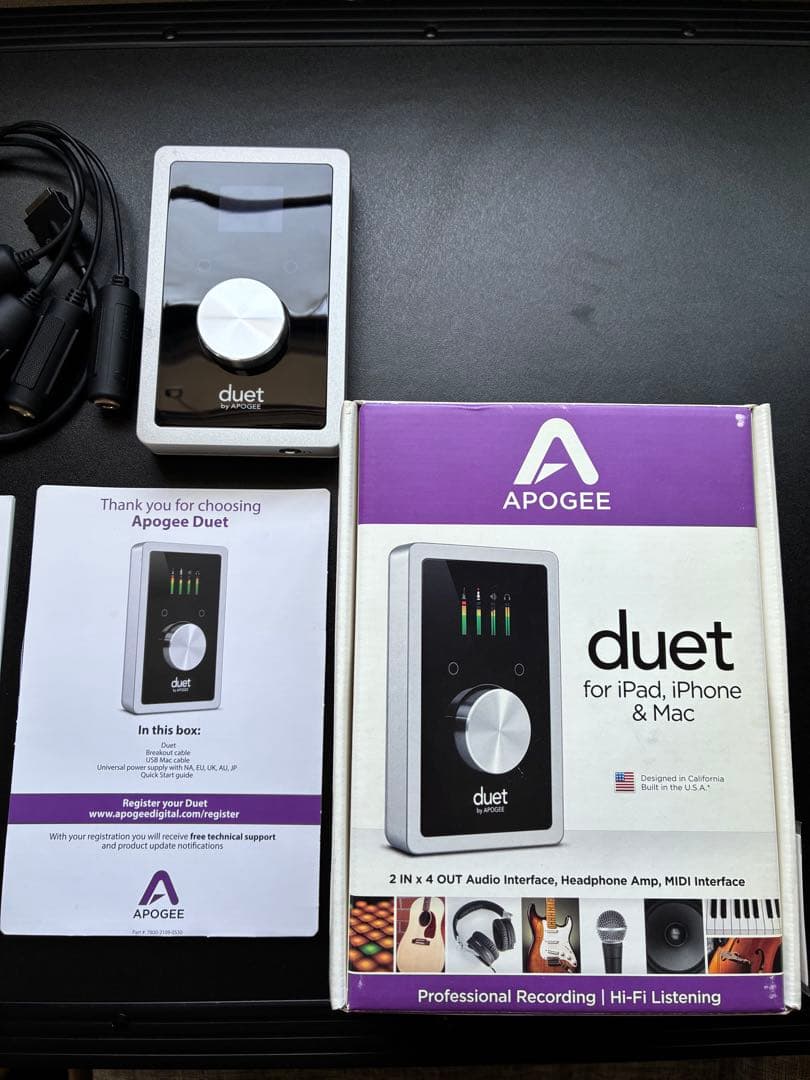 APOGEE Duet 2 オーディオインターフェイス