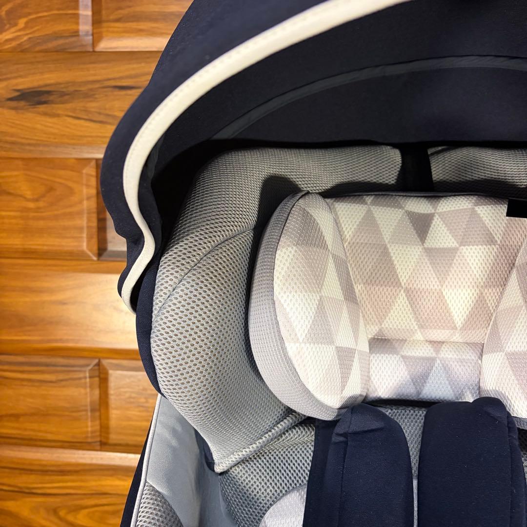 超美品 コンビ　クルムーヴ スマート ISOFIX JN-570 ネイビー