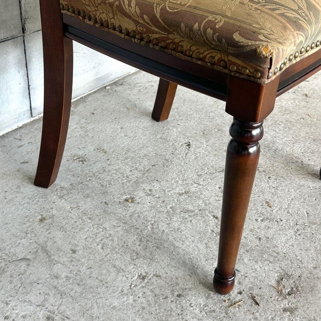 ✦マルニ木工✦ KENT COURT 英国アンティーク調 レトロ喫茶チェア