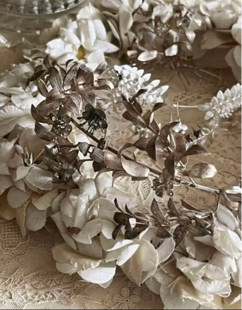 アンティークグローブドマリエガラスドームティアラディスプレイスタンド台座什器