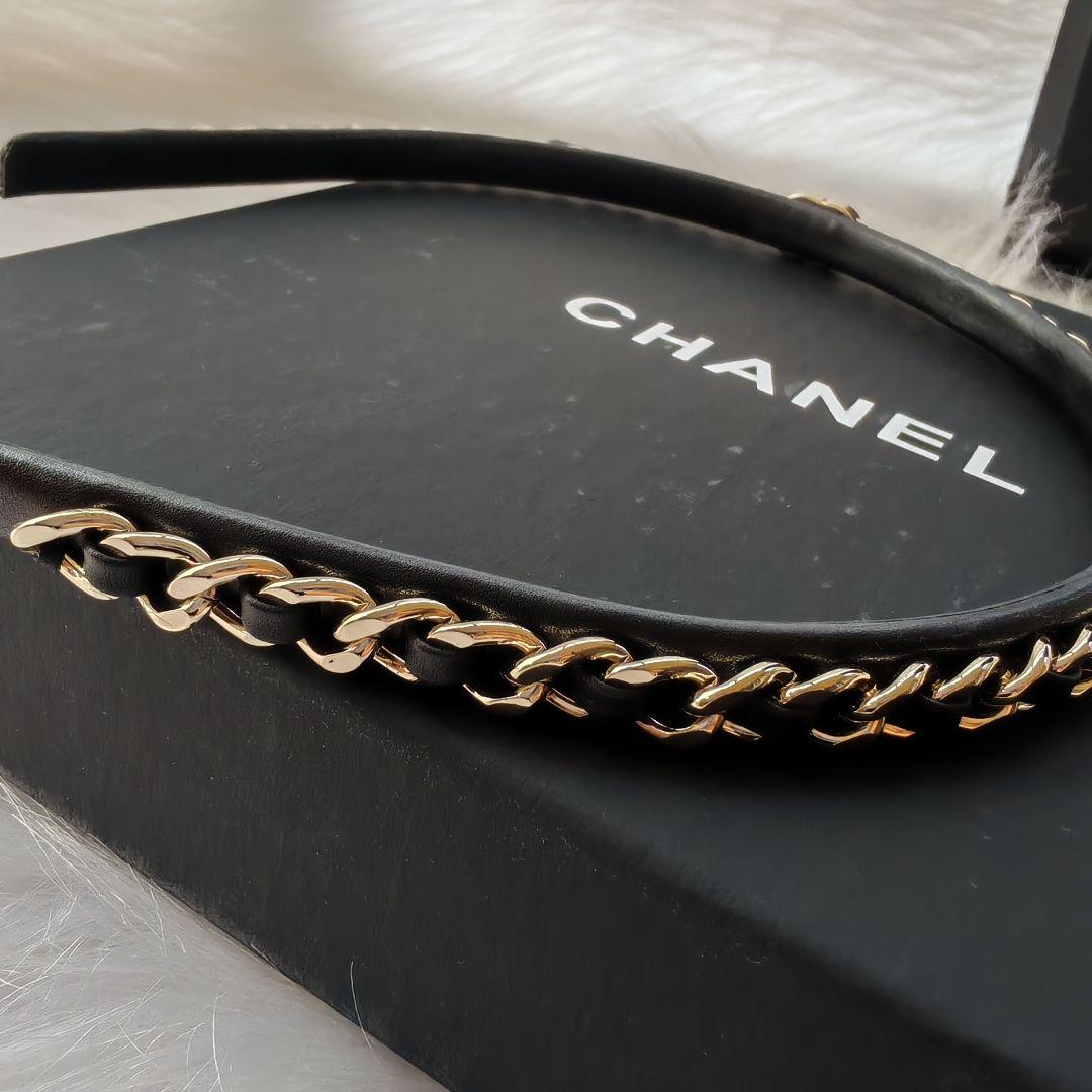 ブラック ゴールド ヘアバンド AB6143 カチューシャ