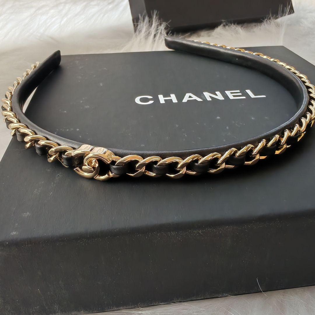 ブラック ゴールド ヘアバンド AB6143 カチューシャ