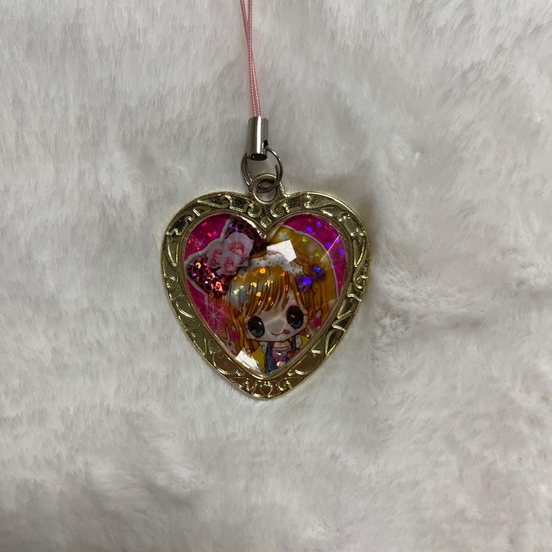 ♡激レア♡ 平成女児キーホルダー ハート型キラキラ