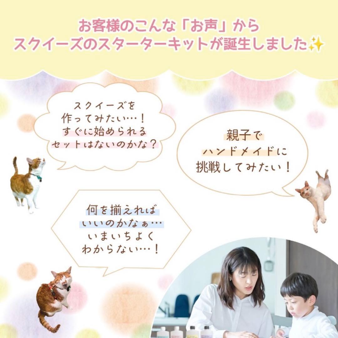 完売品【新品未使用】スクイーズレジンスターターセット greenocean