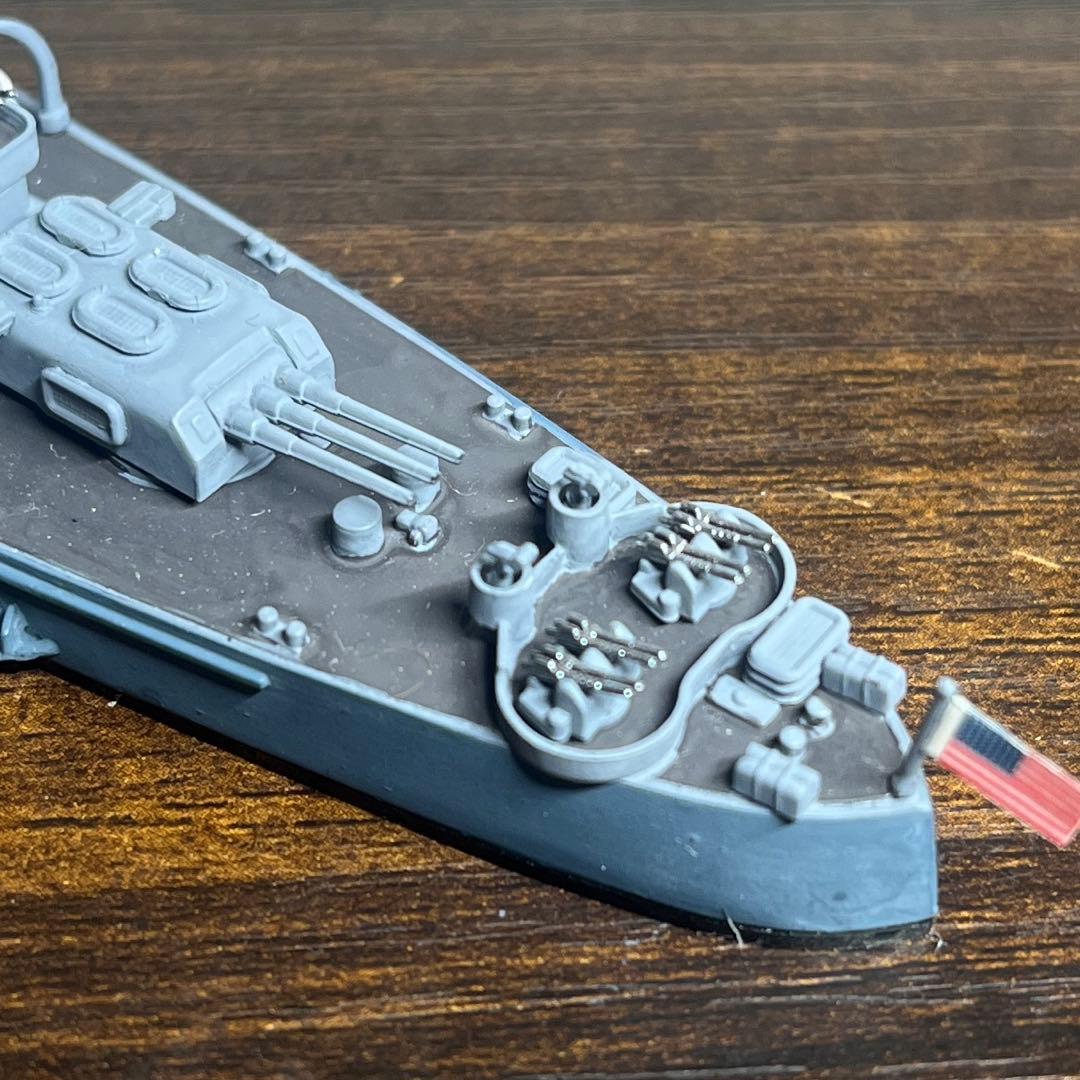 1/700 アメリカ海軍　重巡洋艦インディアナポリス 日本海軍　潜水艦伊58号