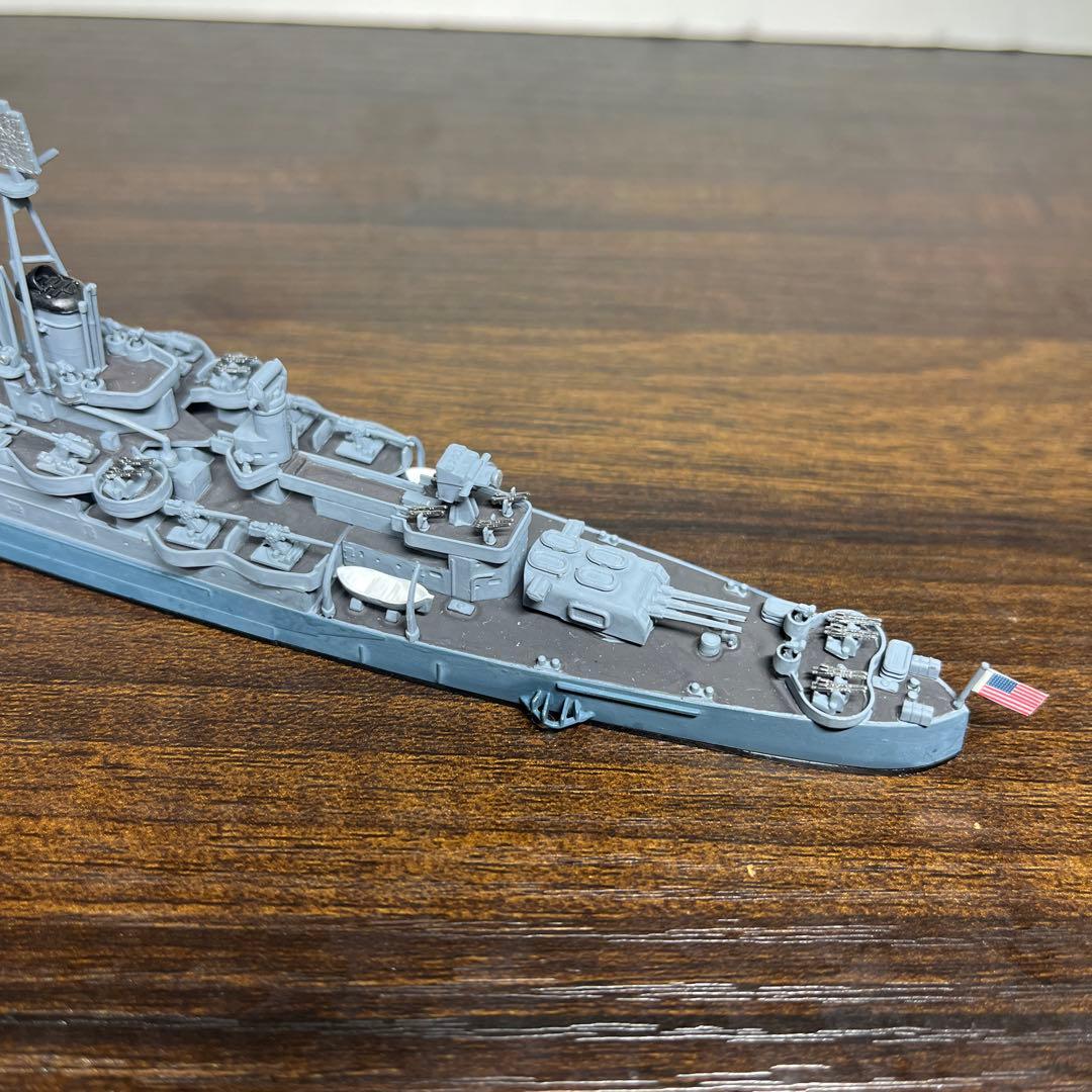1/700 アメリカ海軍　重巡洋艦インディアナポリス 日本海軍　潜水艦伊58号