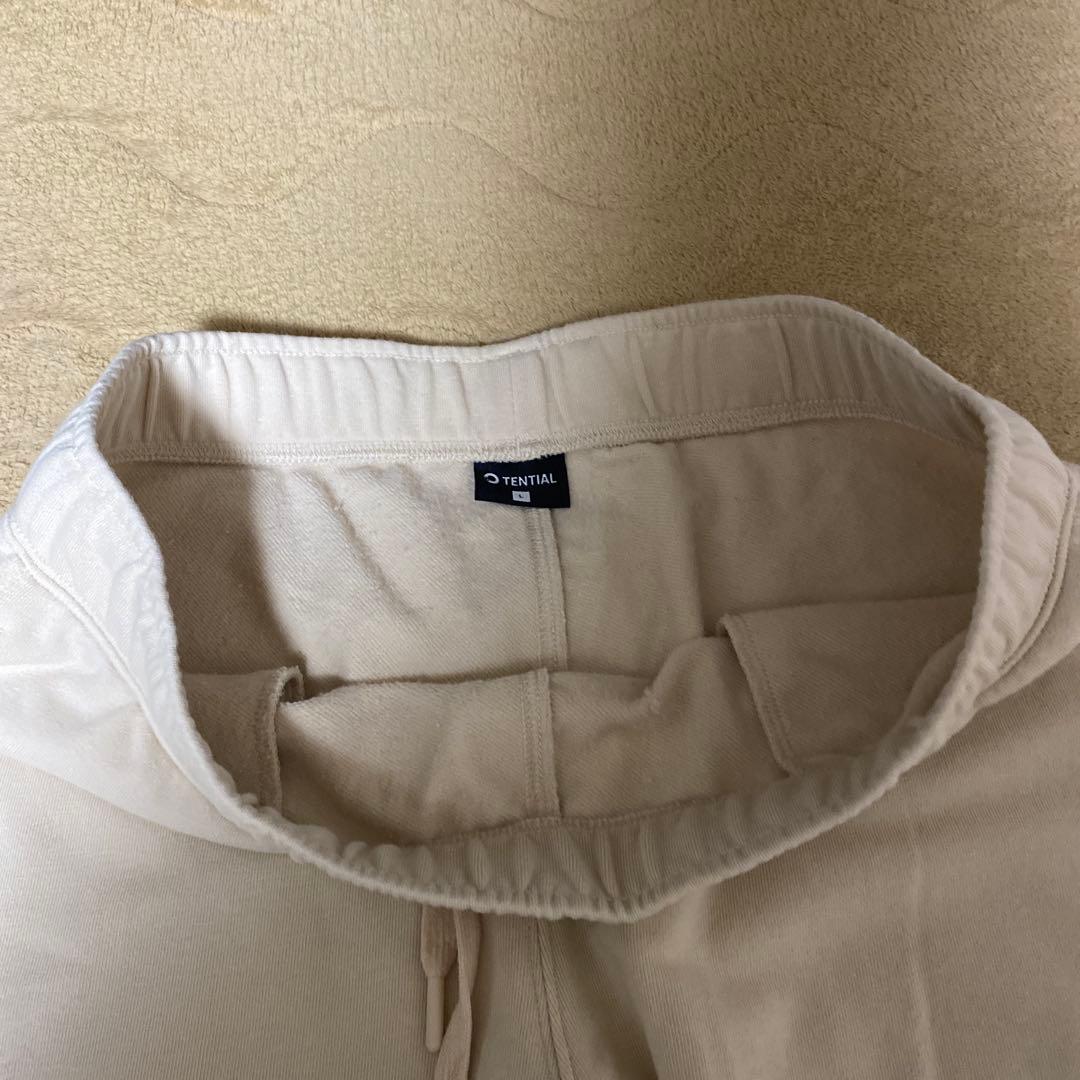 【美品】TENTIAL BAKUNEスウェット長ズボン L ベージュ