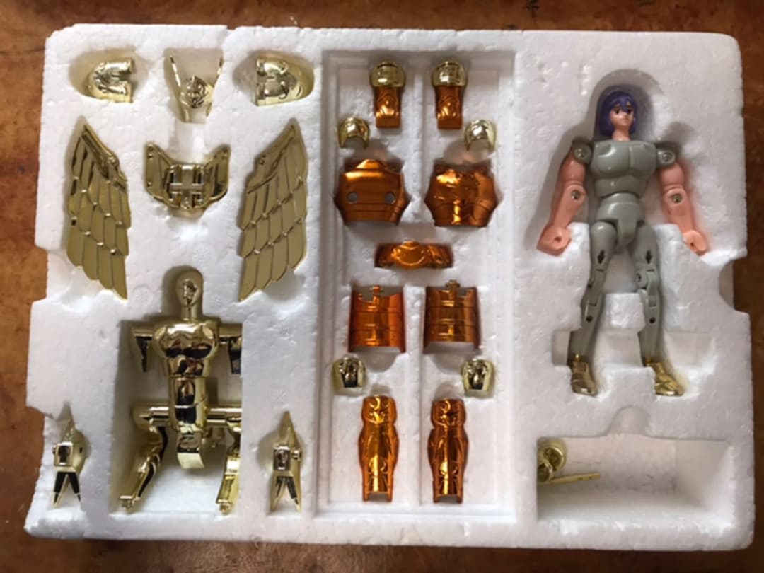 聖闘士星矢　セイントクロス　ポセイドン編　バンダイ　当時物　4体まとめ売りのみ！