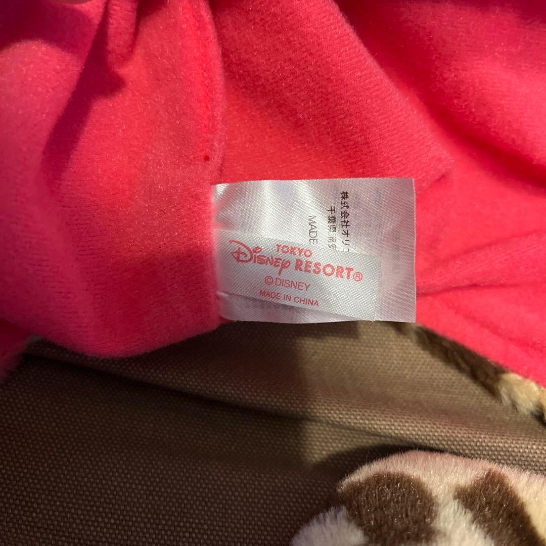 ディズニー　ミニー　マフラーキャップ ヒョウ柄　　レオパード