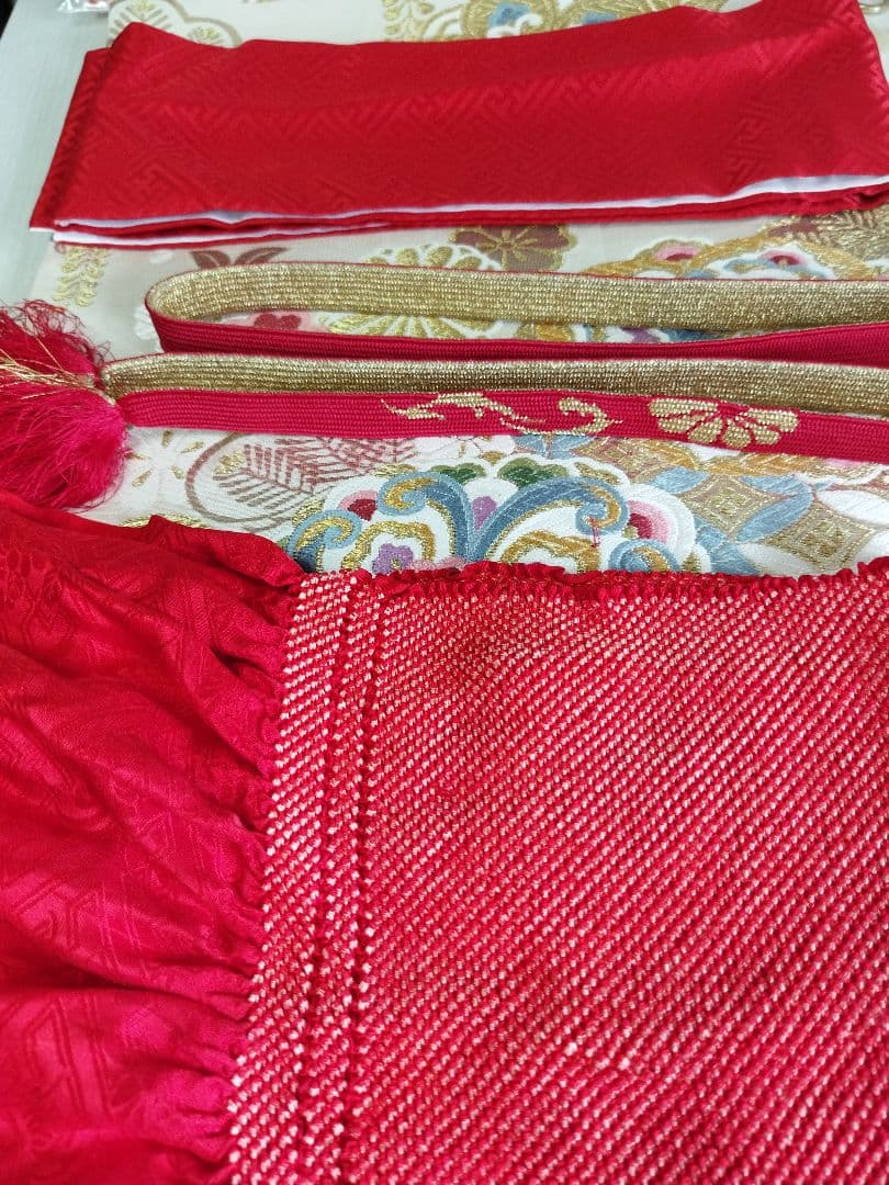 ゆたろう様　398.振袖7点セット　正絹　フルセット　成人式