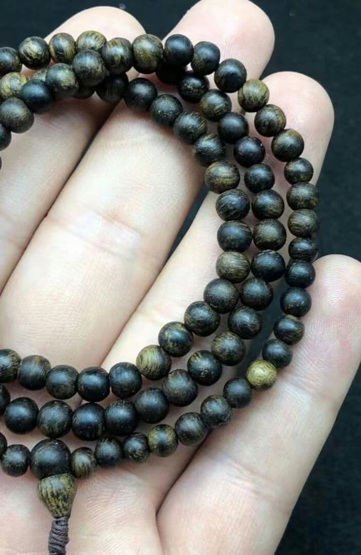 本物見逃すな！ダラガン虎斑沈香手串 沈香木 伽羅 聞香