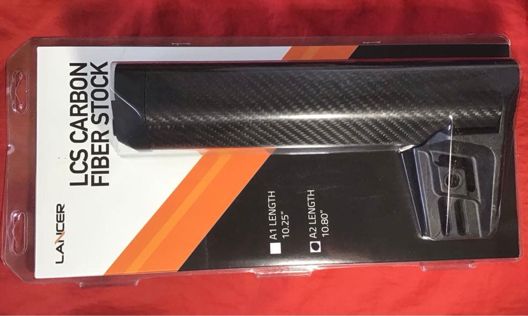 ランサーシステムズ製　実物カーボンファイバーLCSストックA2ストック　 新品