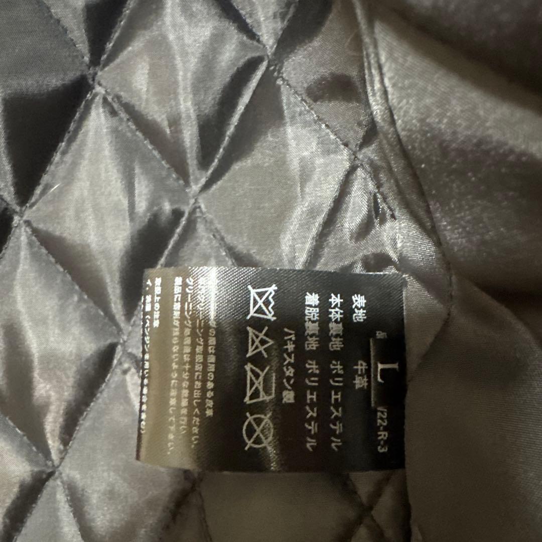 リューグー　SRS01A シングルライダースジャケット L 黒