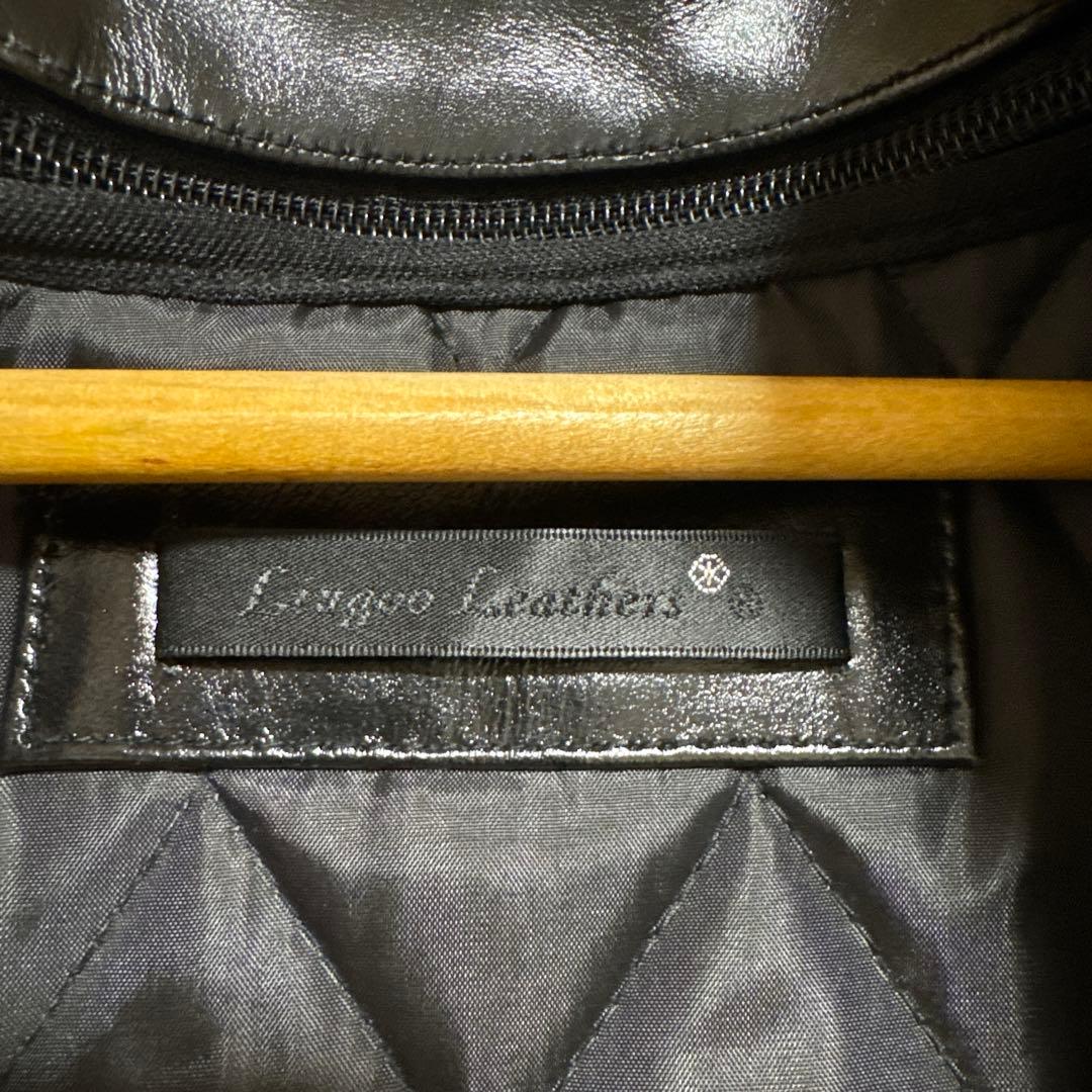 リューグー　SRS01A シングルライダースジャケット L 黒