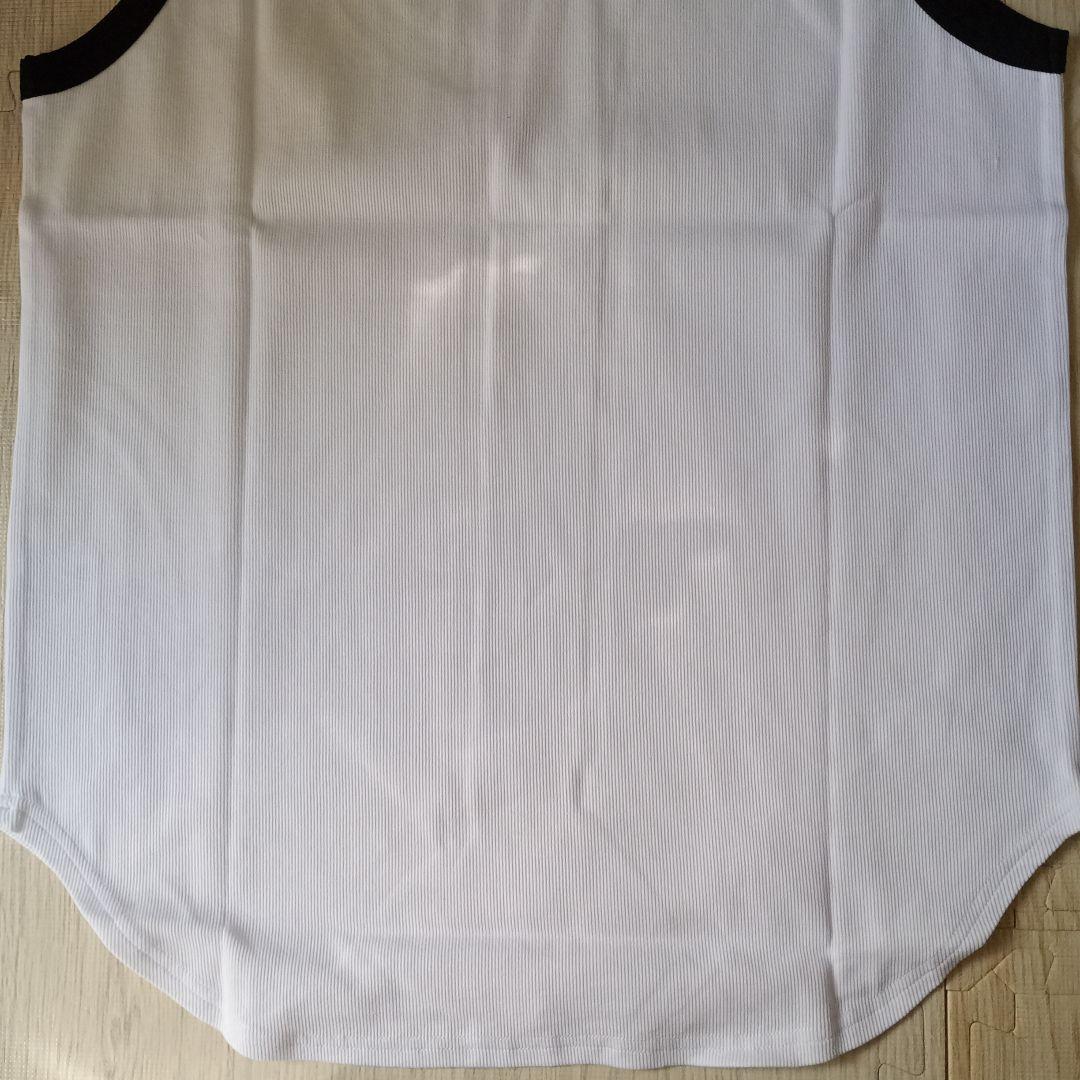 人気カラーモデル！ロゴ 　筋トレ クロノス cronos　サイズ42　白✕黒　綿