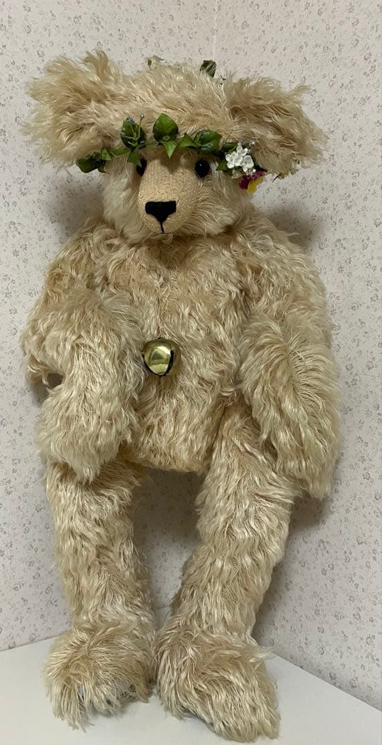 アーティストベアテディベア＊ぬいぐるみアンティークマ古いビンテージカントリー雑貨