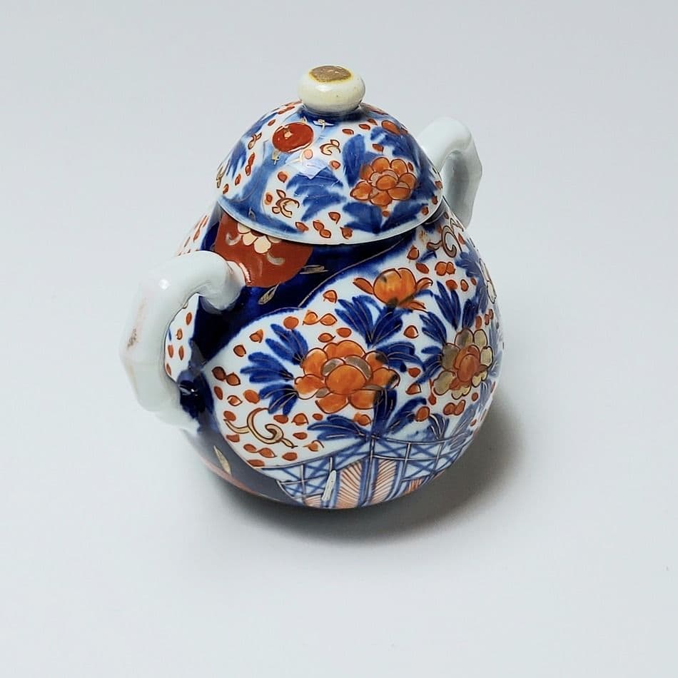 22-342　古伊万里シュガーポット