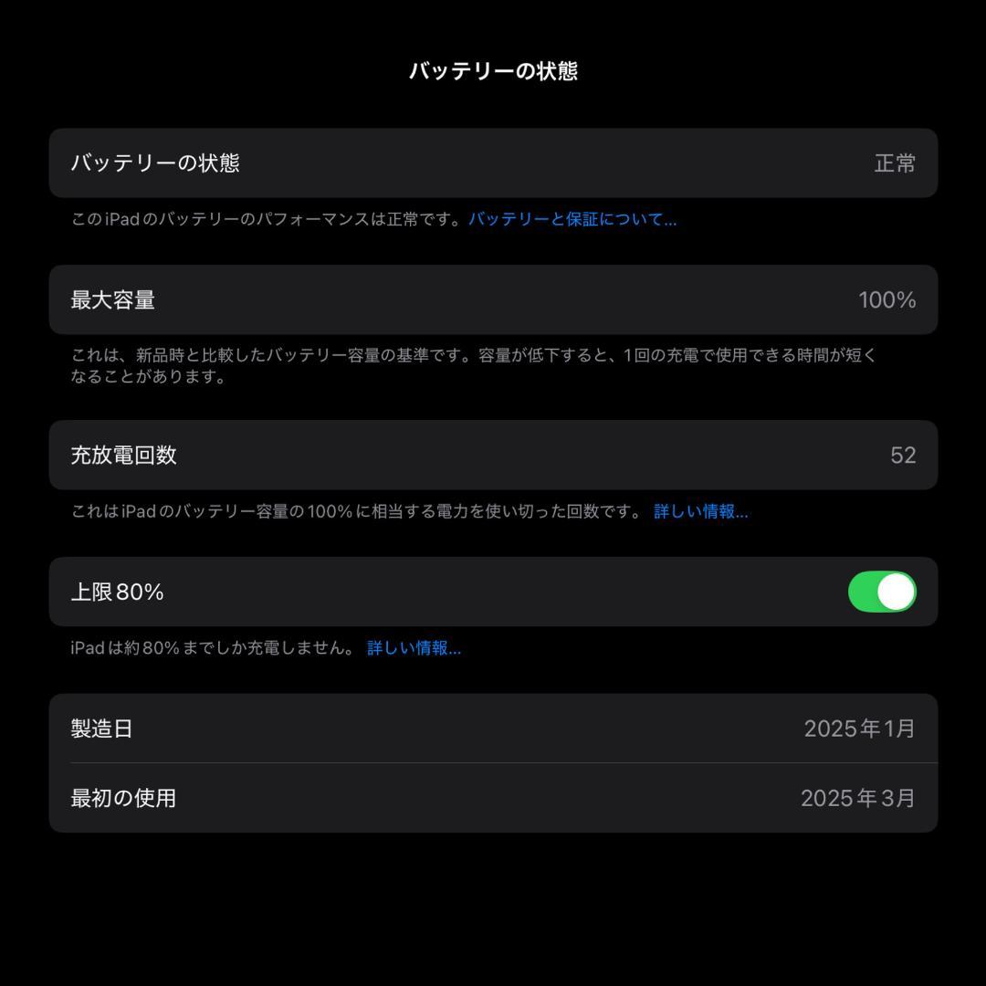 iPad Air（M3）13インチ Wi-fiモデル 128GB 周辺機器付き