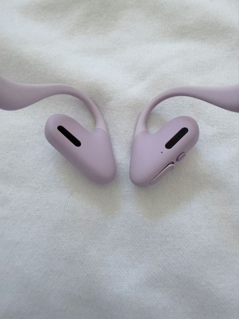 骨伝導イヤホン パープル