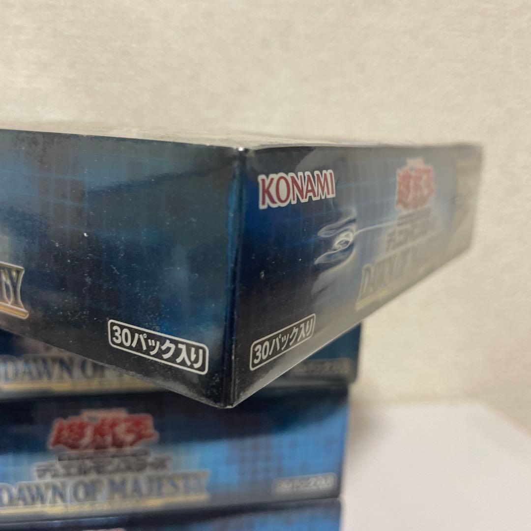 オフィシャルカードゲーム　デュエルモンスターズ　　　ドーンオブマジェスティ　4個