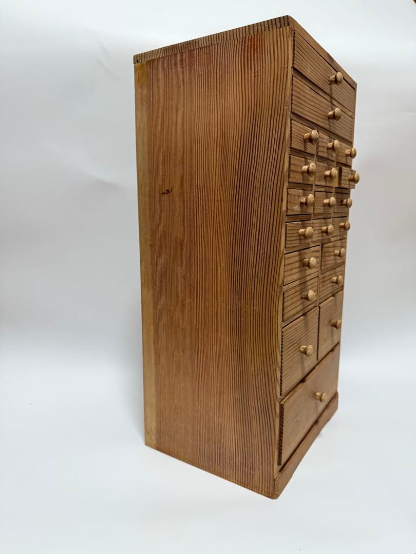 木製　引き出し収納家具　引き出し　アンティーク　レトロ　古道具