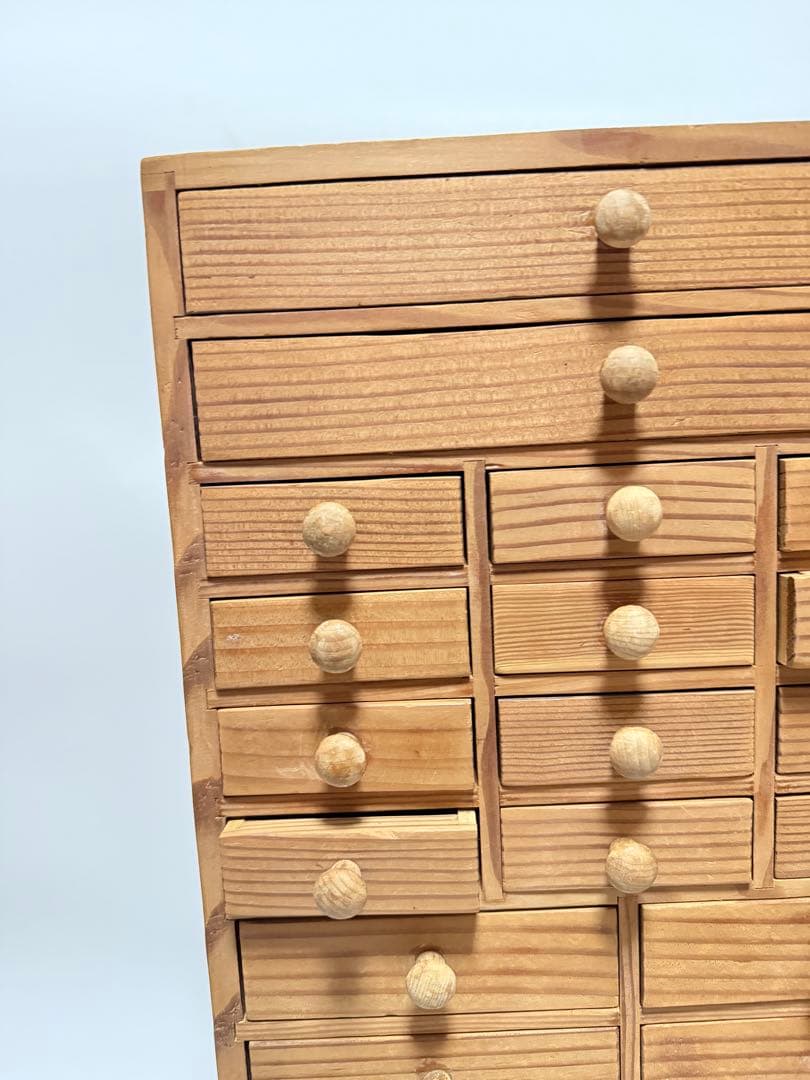 木製　引き出し収納家具　引き出し　アンティーク　レトロ　古道具