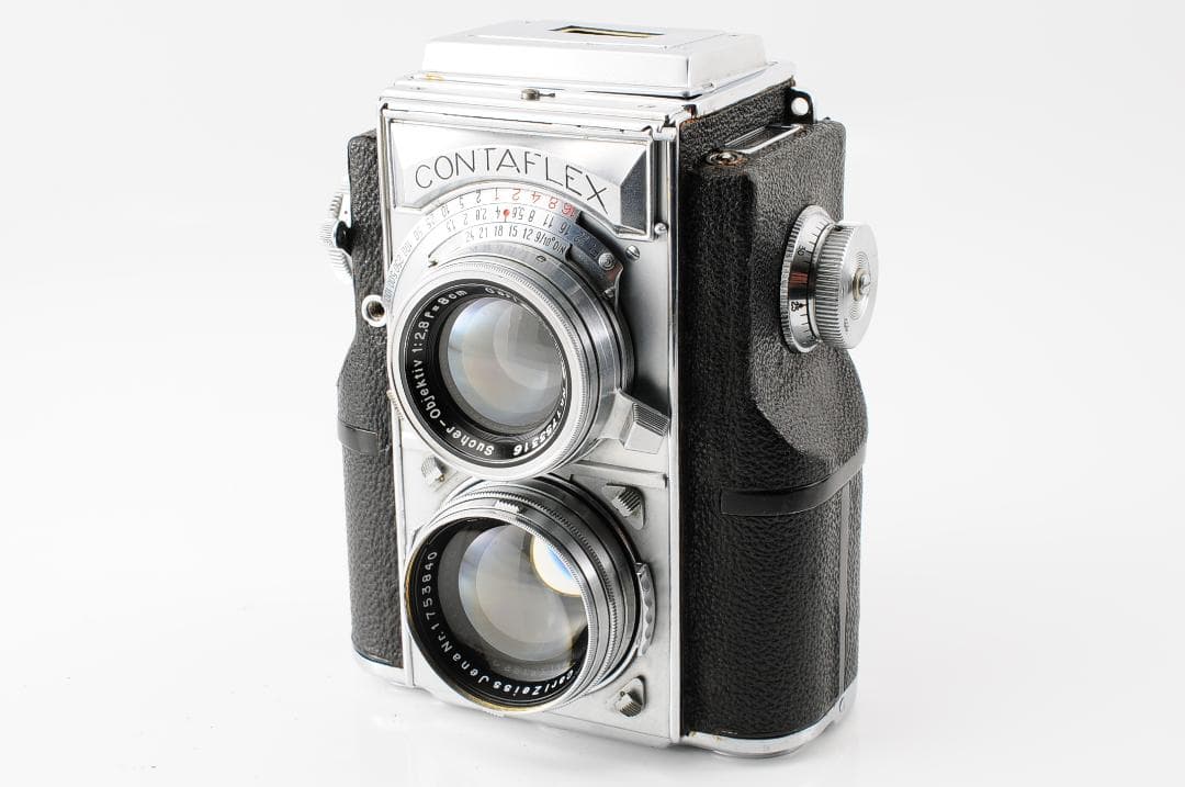 CONTAFLEX ZEISS IKON 35mm 判2眼カメラ #1036