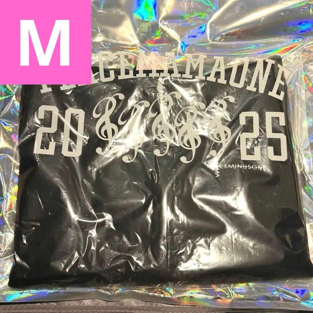 PEACEMINUSONE MAMA ジップアップフーディー ブラック M