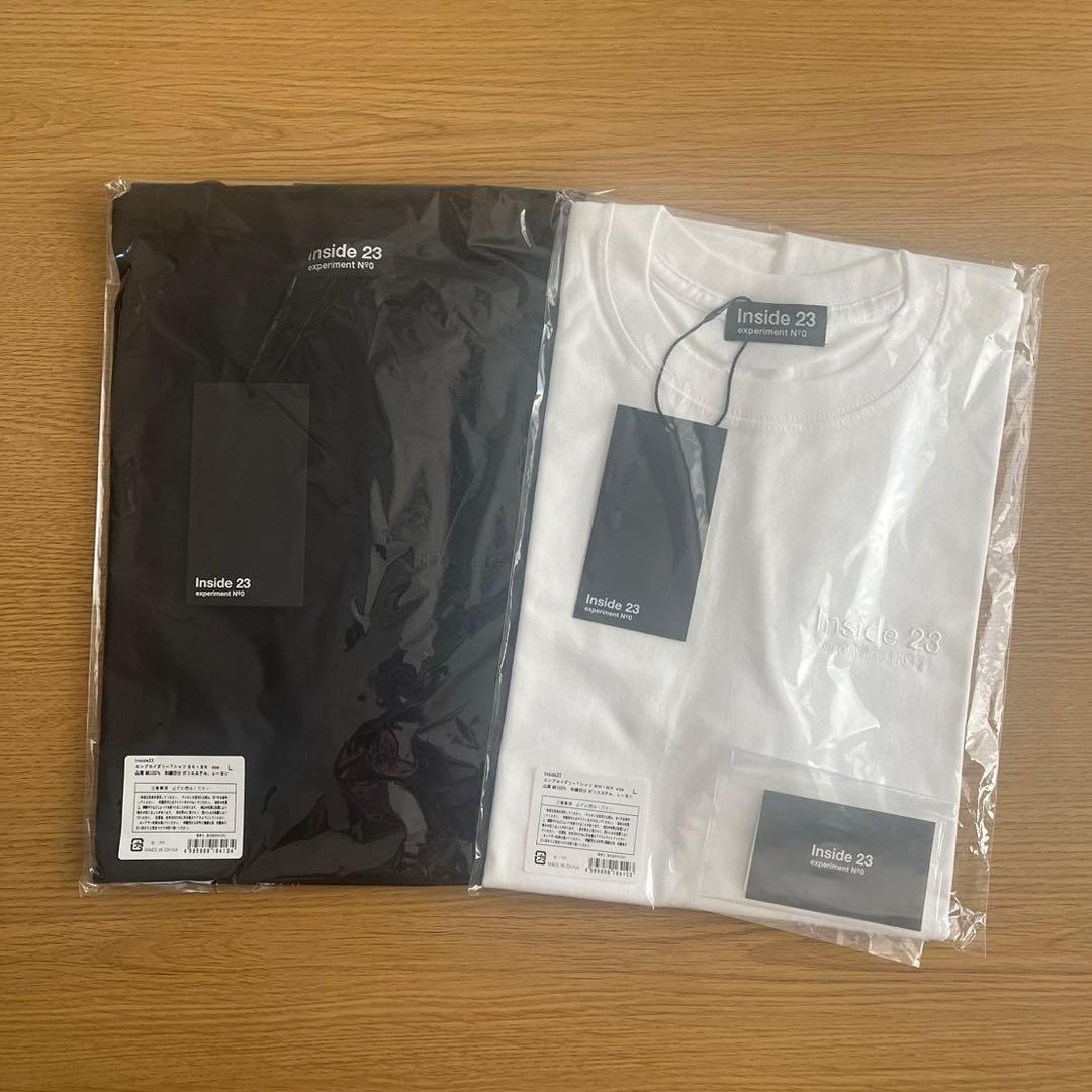 Inside 23 Tシャツ 2枚セット ブラック ホワイト