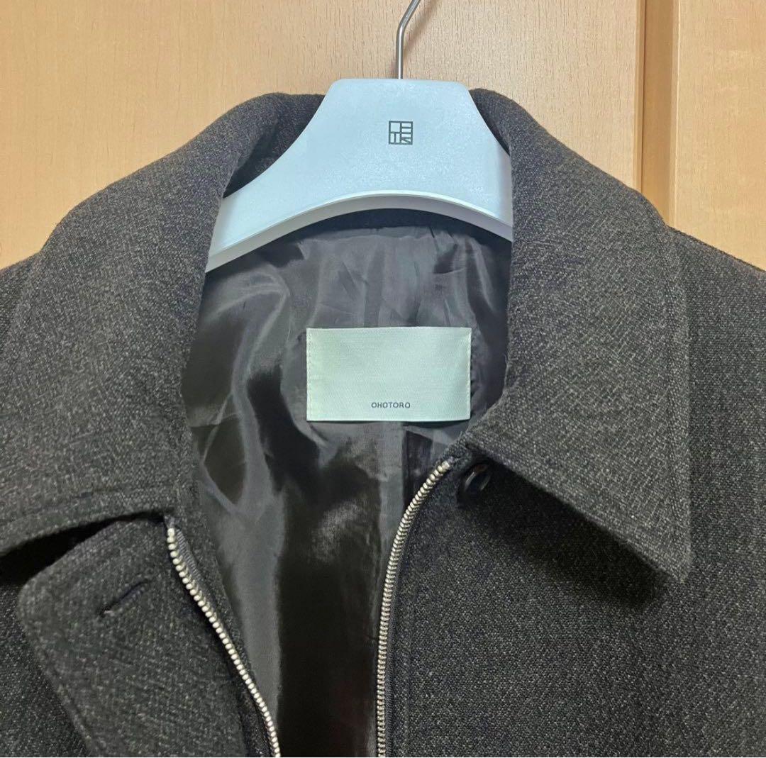 ジャケット・アウター OHOTORO Mannish Wool Blouson brown M