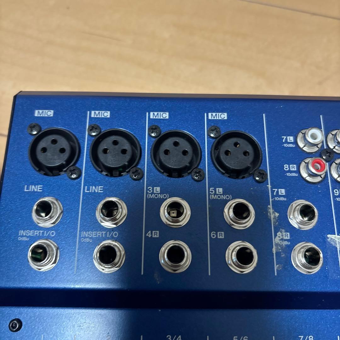 配信機器・PA機器・レコーディング機器 YAMAHA MG8/2FX