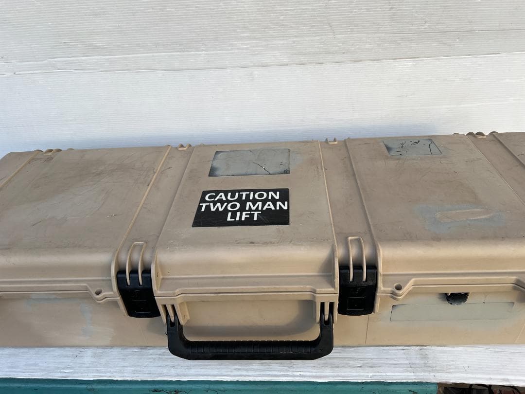 ④本物米軍ライフルケース ペリカン ミリタリー 外寸W120×D42×H23cm