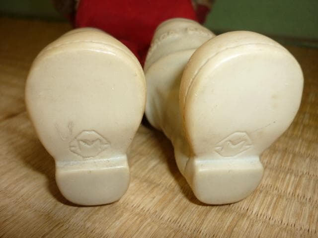 極希少 非売品 昭和10年頃◆森永キャンデーストア 銀座店 店頭用サンタクロース