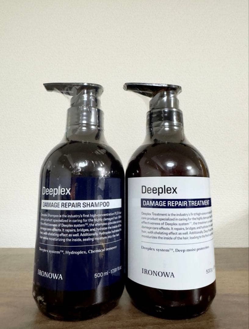 イロノワ　Deeplexシャンプー500mlトリートメント500g