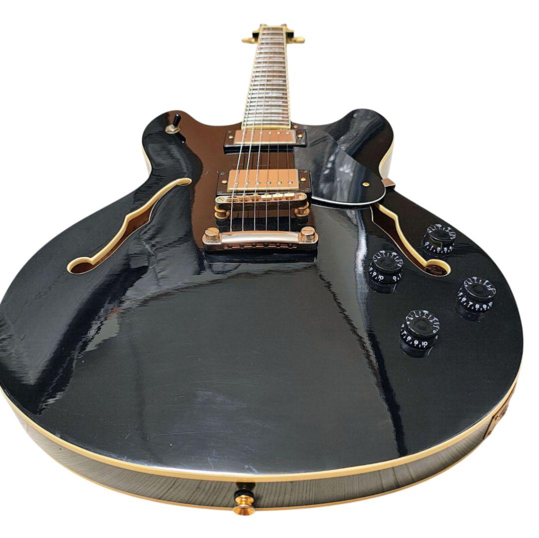 希少 Peavey Hollowbody JF1EX セミアコ ギター 黒