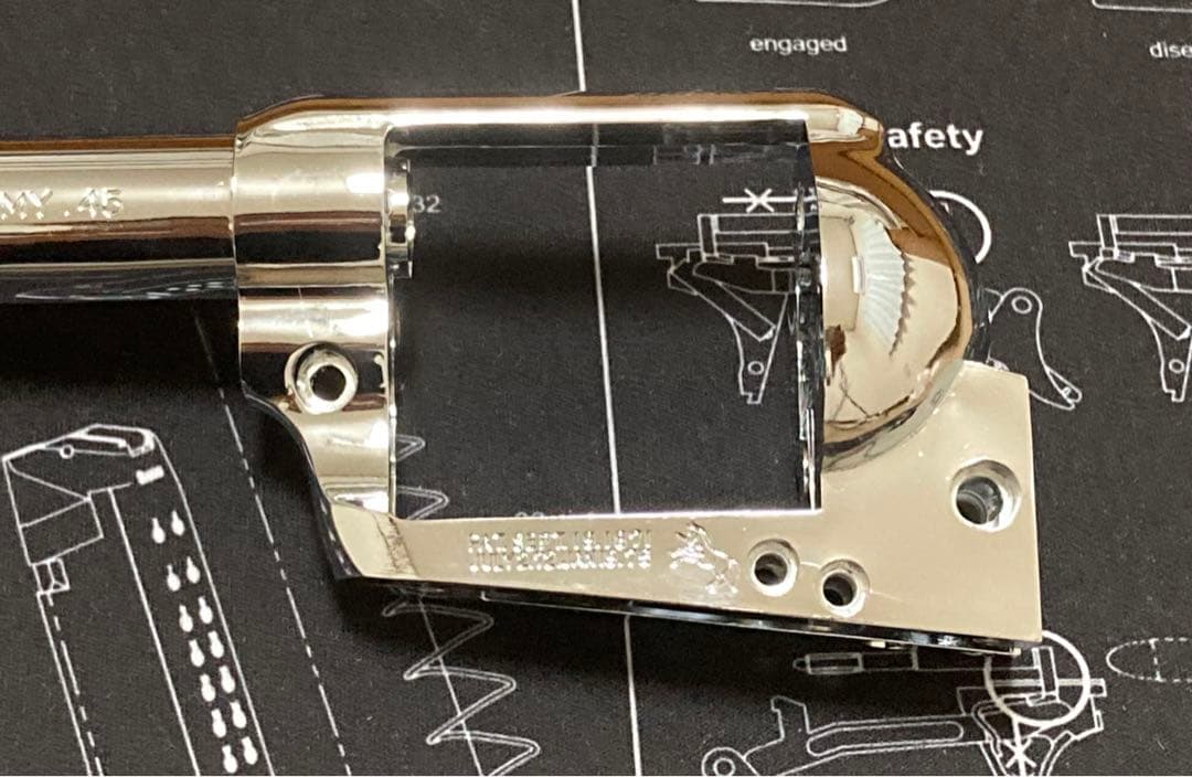 新品 未使用 ハートフォード SAA シルバー アーティラリー バレルフレーム