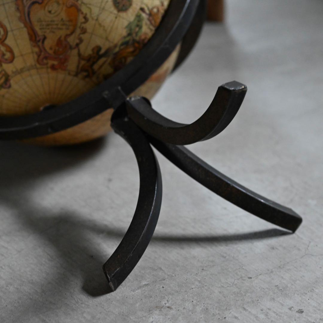 フランス ヴィンテージ 地球儀 高さ約46.5cm インダストリアル