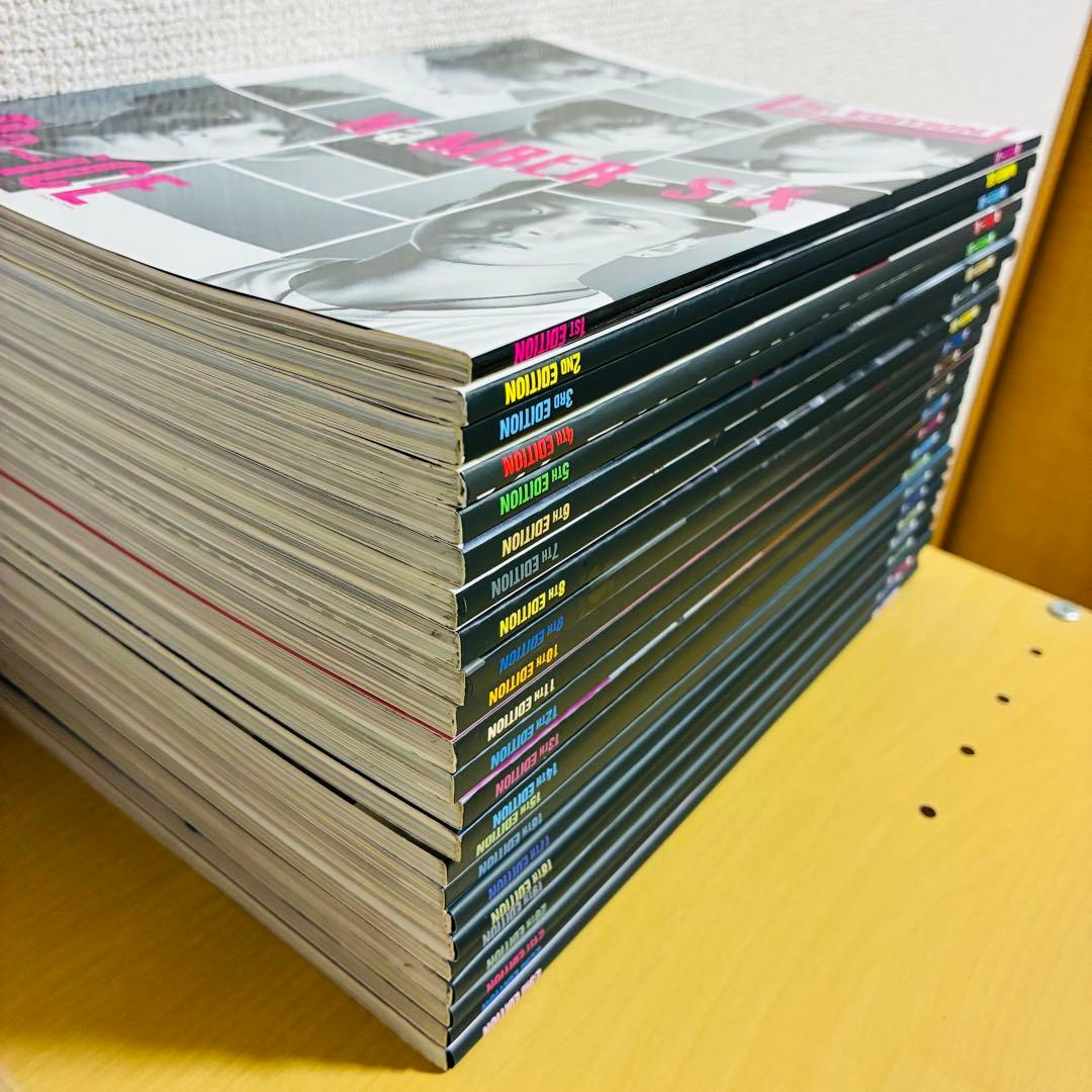 【抜け無し】Da-iCEファンクラブa-i会報 NaMBER SiX 1〜23