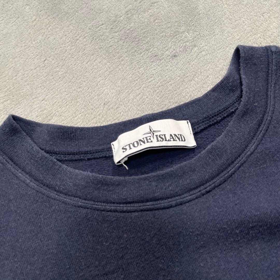 ストーンアイランド　長袖Tシャツ　ロンT ネイビー　L